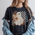 Fall Ghost White Checker