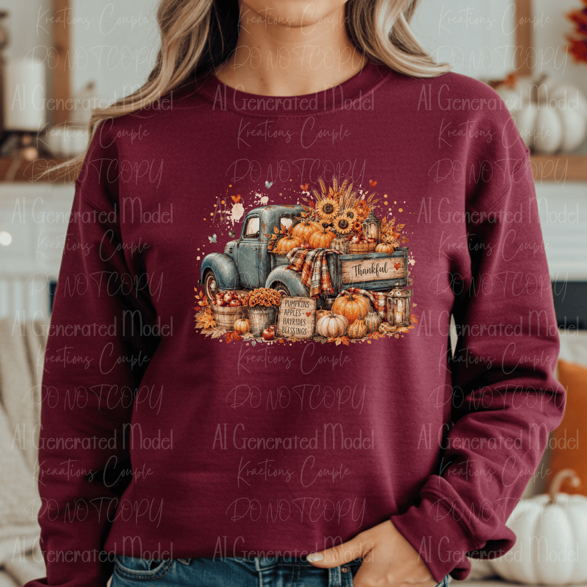 Fall Vintage Truck