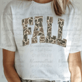 Faux Distressed Varsity Camo Fall