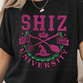 Faux Embroidery Pink and Green Witch University
