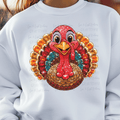 Faux Rhinestone Turkey