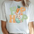 Faux Yarn Hip Hop with Easter Bunny, Egg, and Carrot