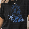 Feelin' a Little Wild Blue Doodle Edgy Western