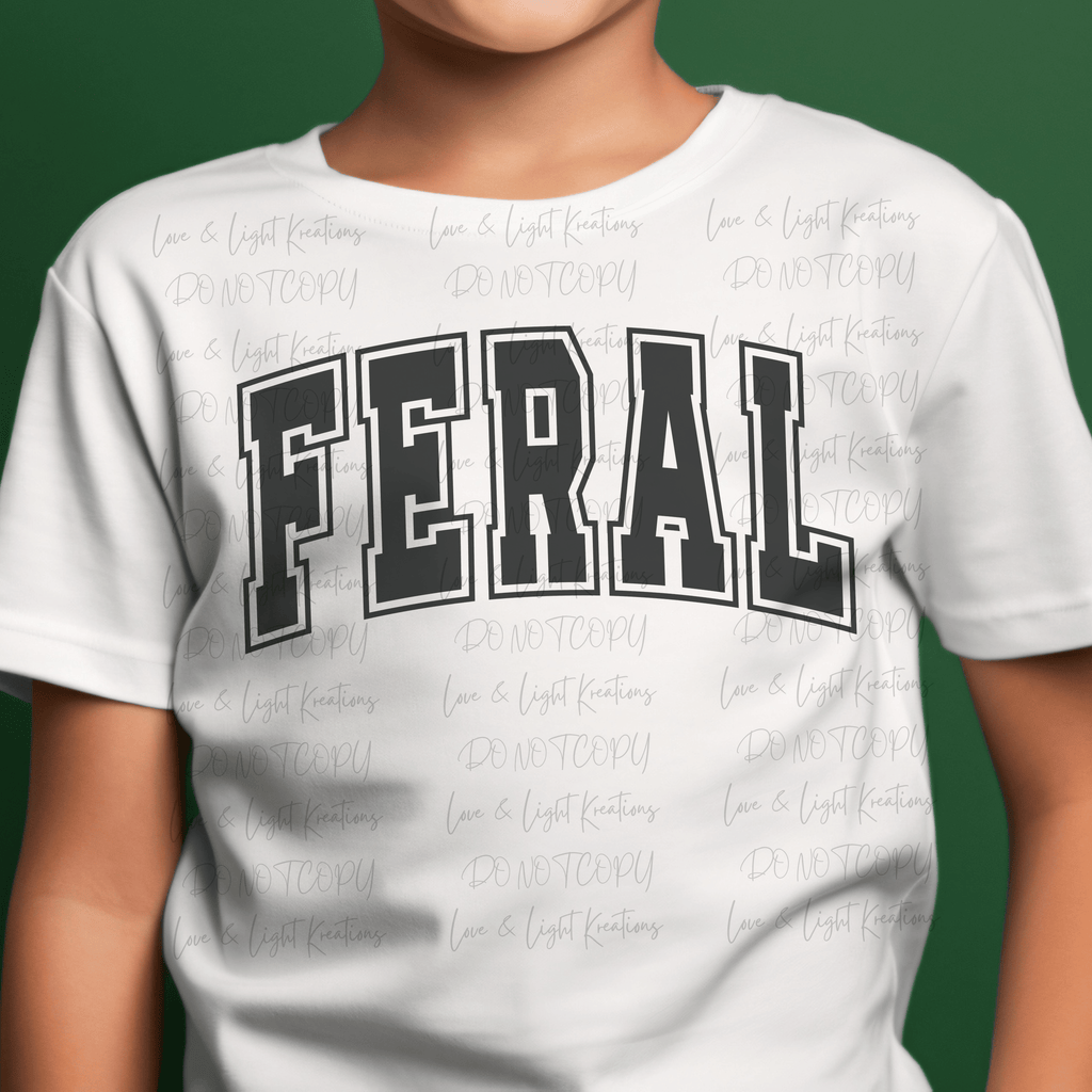 Feral Varsity Letters