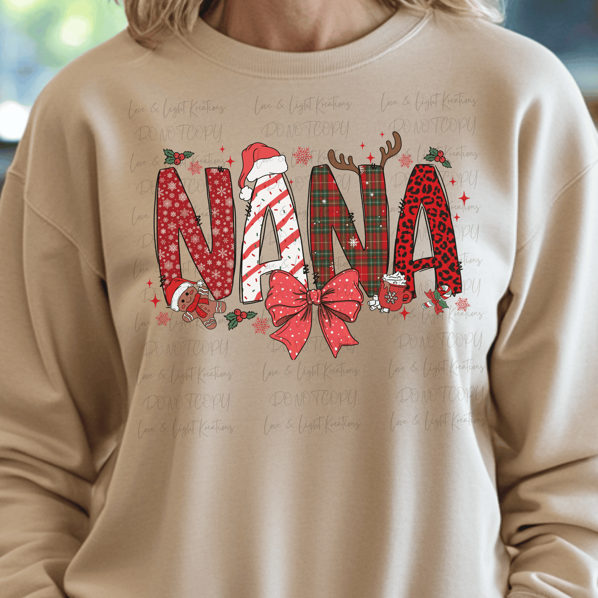 Festive Christmas Nana