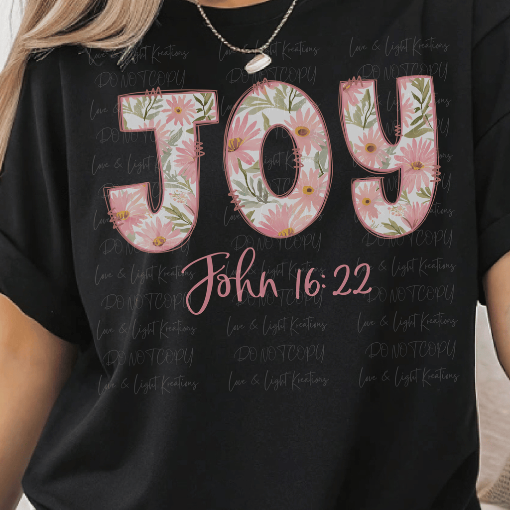 Floral Joy John 16_22