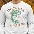 Follow Me and I will Make You Fishers of Men Jumping Fish