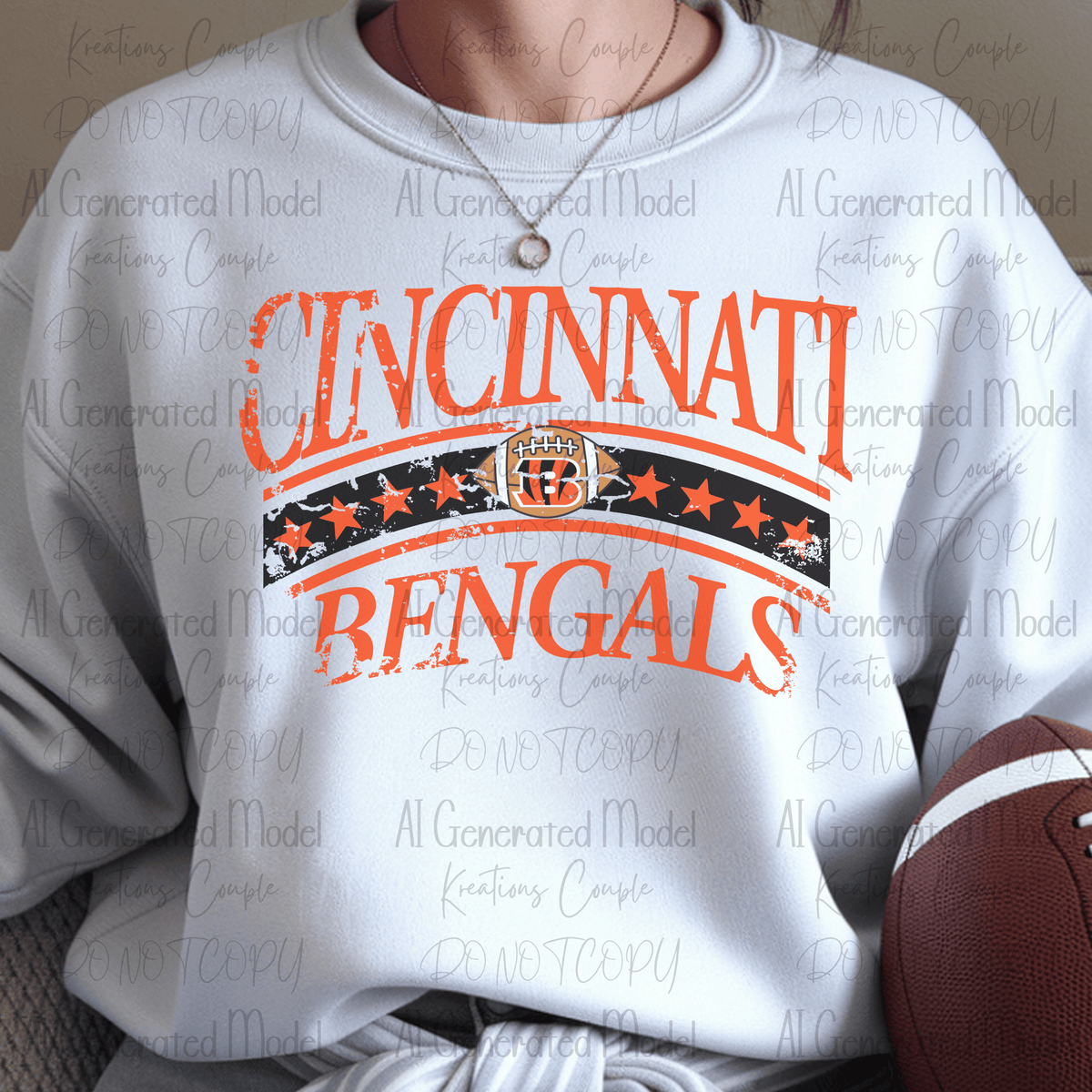 Football Black and Orange Nation