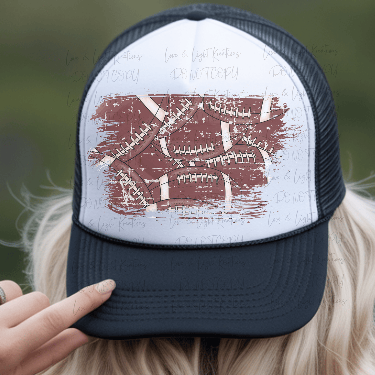 Football Distressed Background