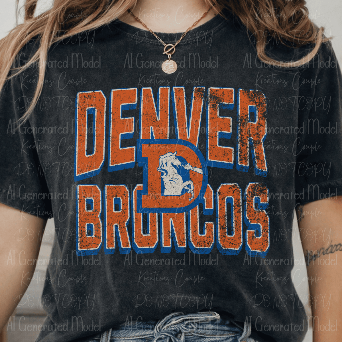 Football Navy and Orange Nation