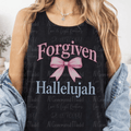 Forgiven Hallelujah with Pink Bow