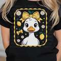 Frame Lemon Goose with Bow