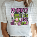 Frankly I Do Not Care Purple
