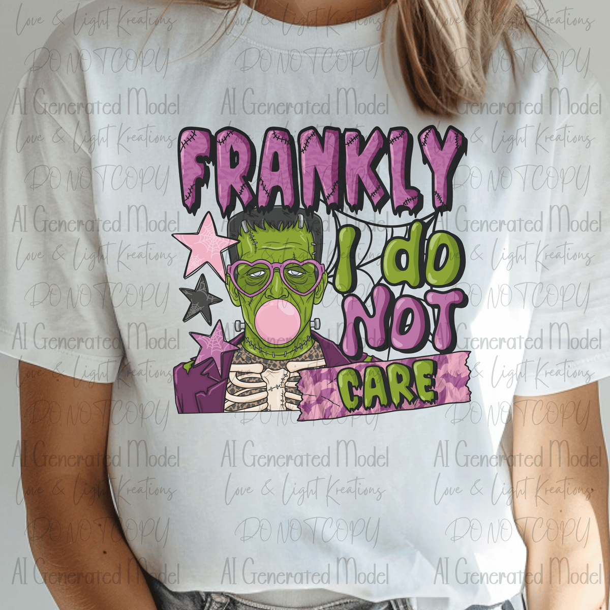 Frankly I Do Not Care Purple