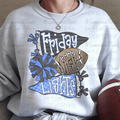 Friday Night Lights Black and Carolina Blue