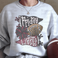 Friday Night Lights Black and Maroon