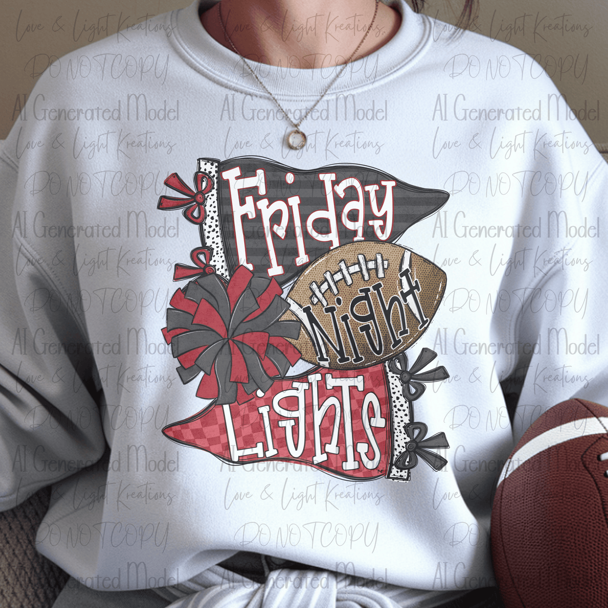 Friday Night Lights Black and Red
