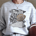 Friday Night Lights Black and Silver
