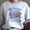 Friday Night Lights Carolina Blue Red and White