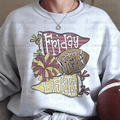 Friday Night Lights Maroon and Gold