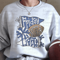 Friday Night Lights Navy and White