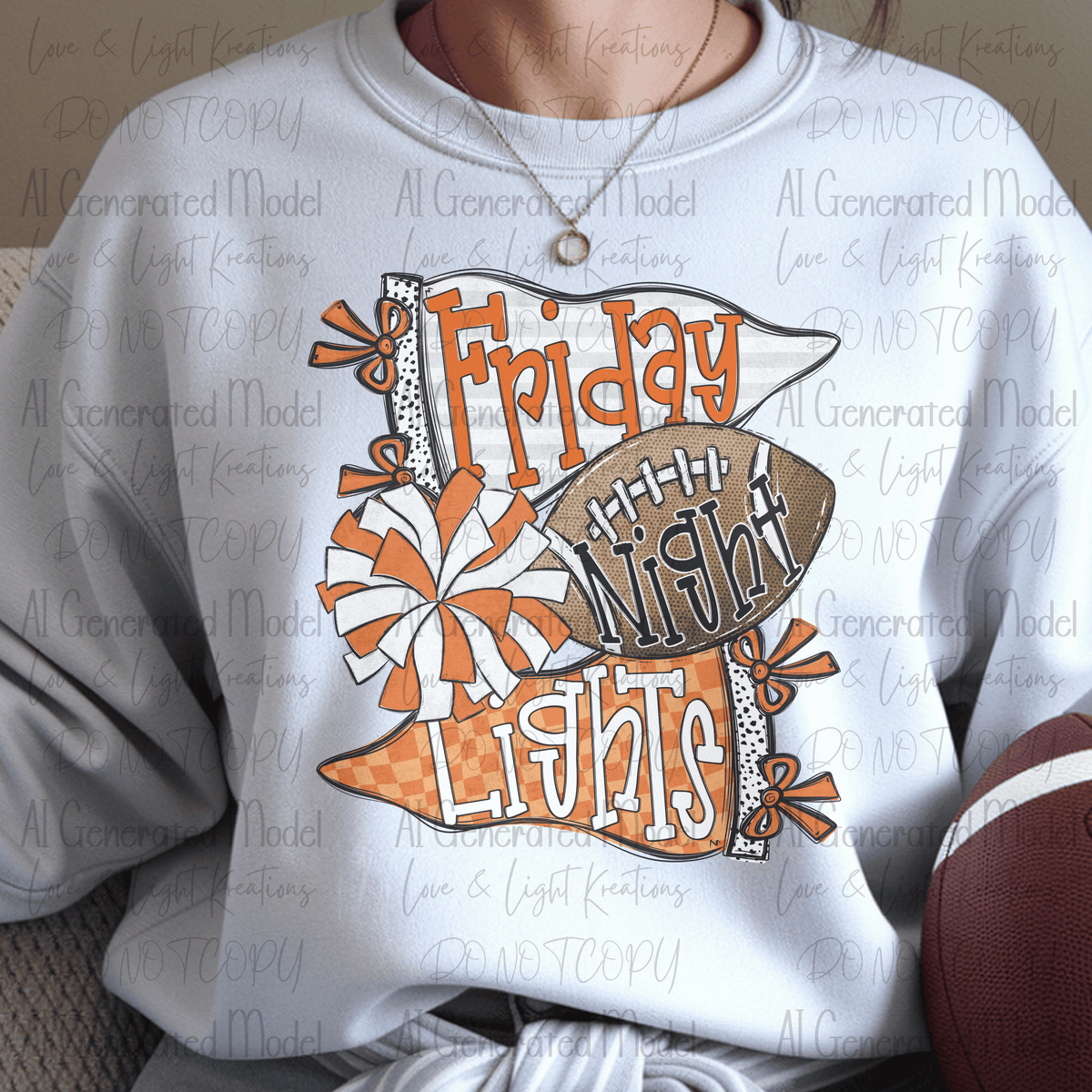 Friday Night Lights Orange and Red