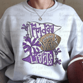 Friday Night Lights Purple and White