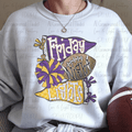 Friday Night Lights Purple and Yellow