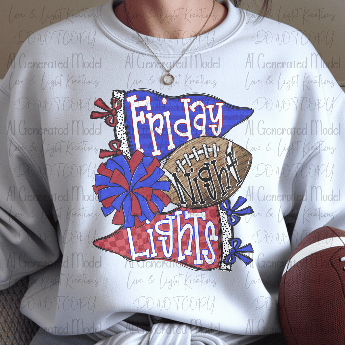 Friday Night Lights Royal and Red