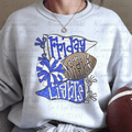 Friday Night Lights Royal and White
