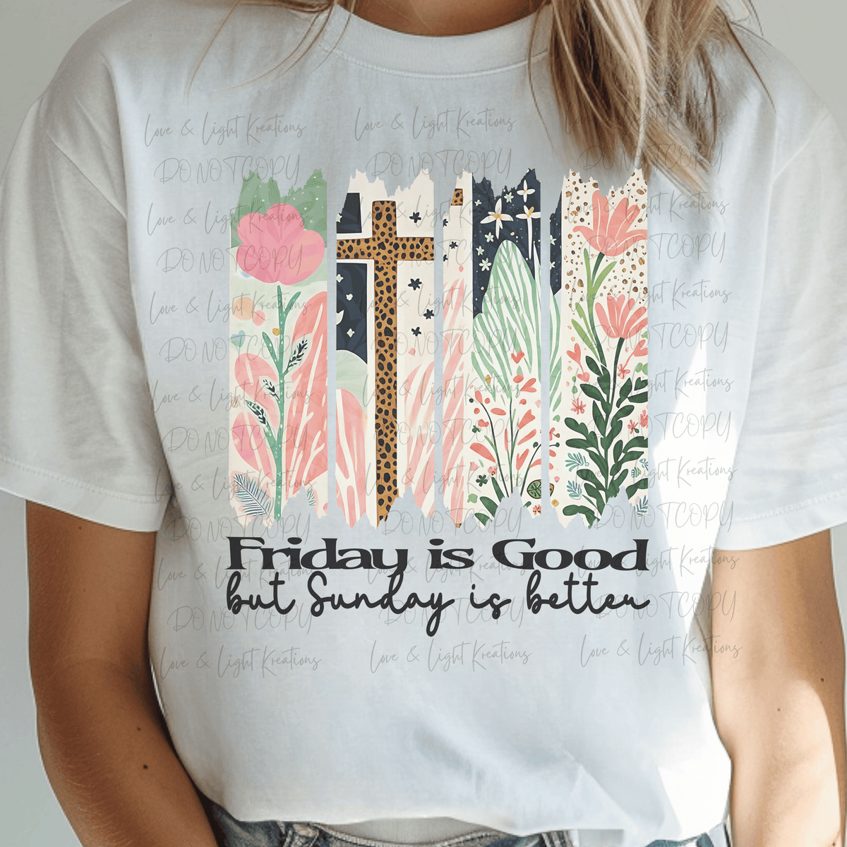Friday is Good But Sunday is Better Paint Strokes