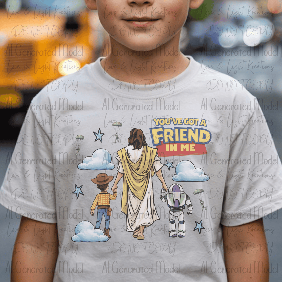 Friend Toys Walking with Jesus Clouds