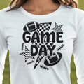 Game Day Football Black