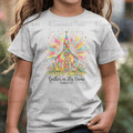 Gather in His Name Tie Dye Church Bright Paint Stroke Sunrise