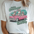 Get in Scavenger We're Going Thrifting Colored with Racoons