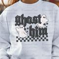 Ghost Him Distressed Black