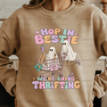 Ghost Hop in Bestie We're Going Thrifting Shopping Cart