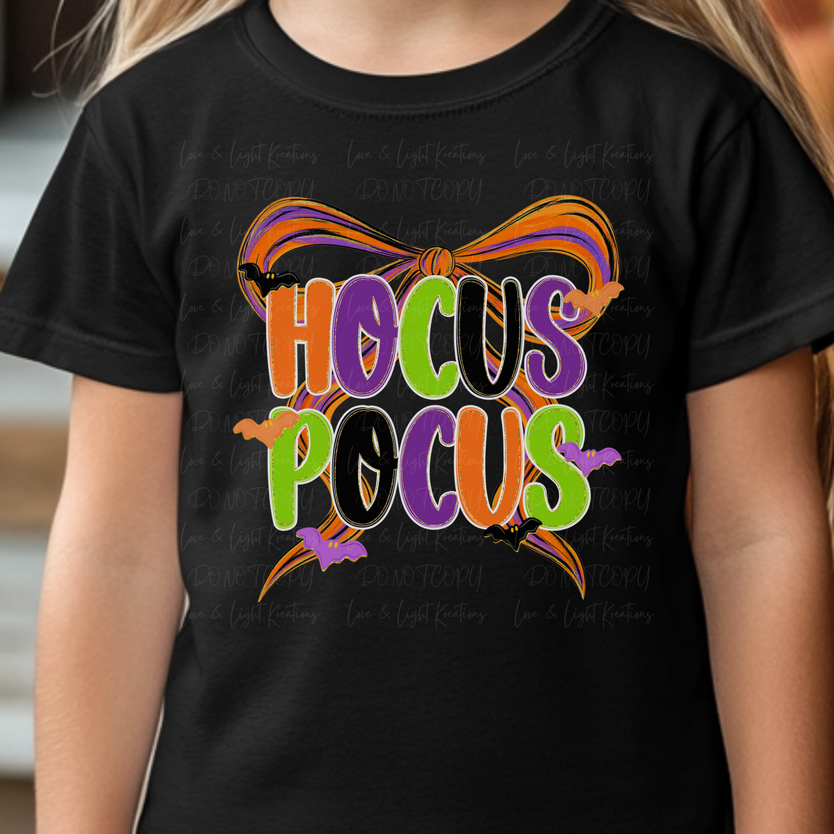 Glitter Doodle Hocus Pocus Bow