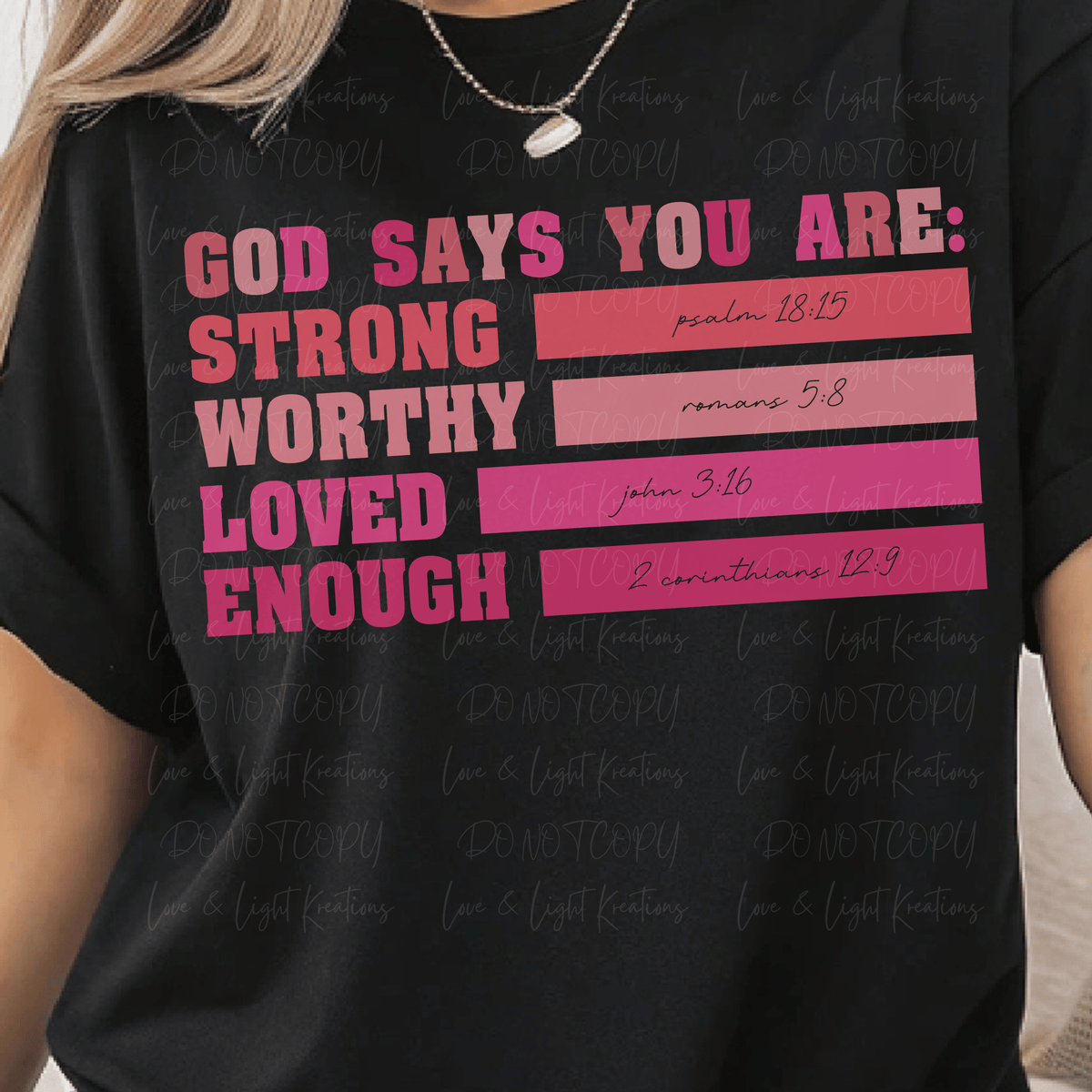 God Says You Are Characteristics
