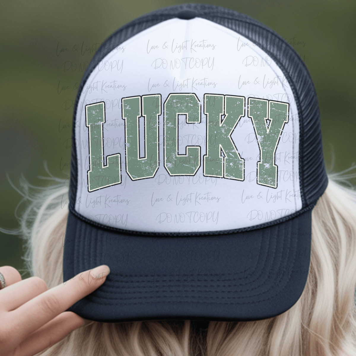 Green Arched Lucky