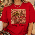 Green Man Stealing Christmas Black