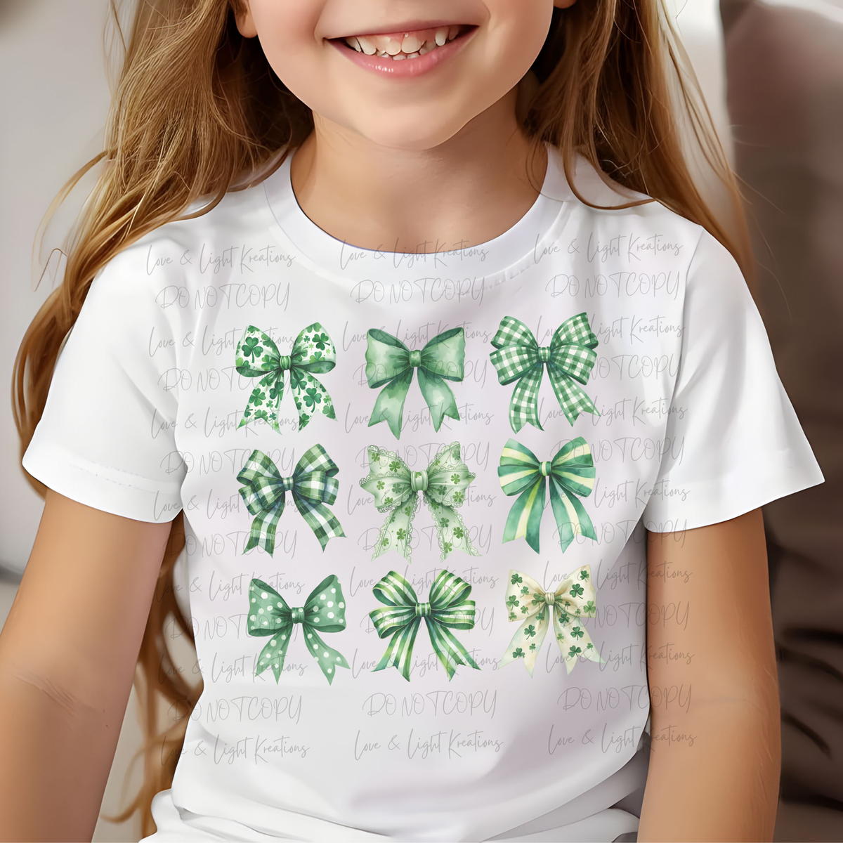Green St. Patrick's Coquette Bows
