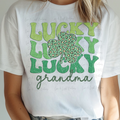 Groovy Shades of Green Lucky Grandma