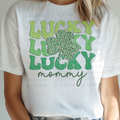 Groovy Shades of Green Lucky Mommy