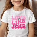 Groovy Shades of Pink Love Like Jesus