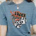 Grunge and Distressed Lucky You