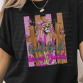 Hail Hail Lion of Judah in Pink and Brown with Paintstroke Lion