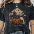 Halftone Halloween Ghost