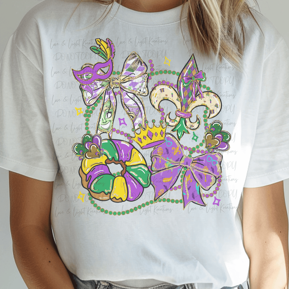 Hand Drawn Mardi Gras Elements
