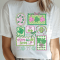 Happy Go Lucky Framed Shamrocks